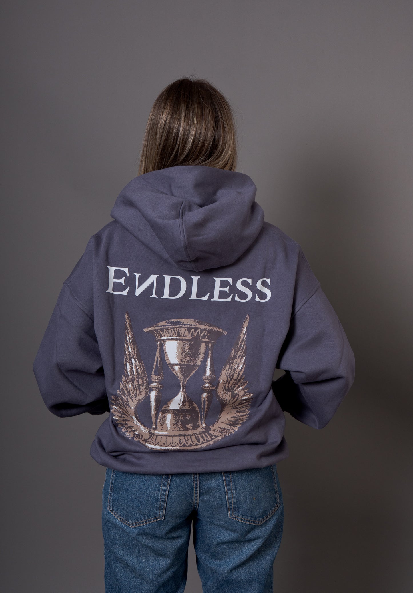 Hoodie Gris "Timeless"