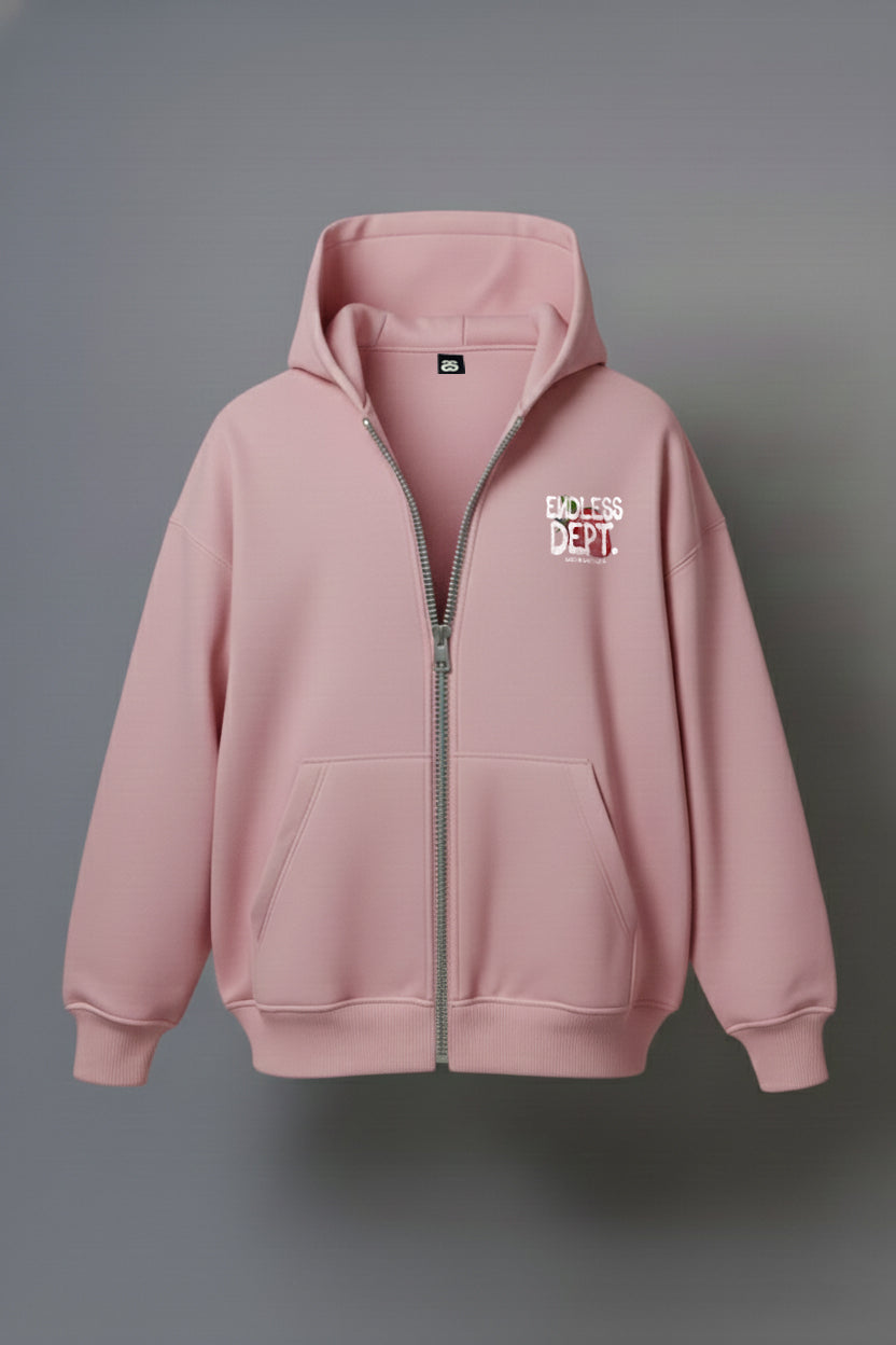 Zip Hoodie "DEPT"