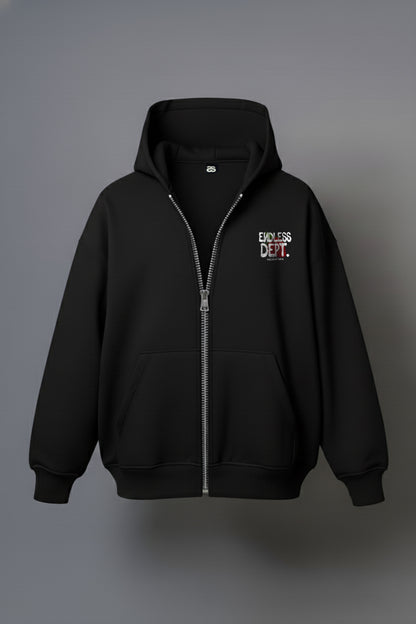 Zip Hoodie "DEPT"