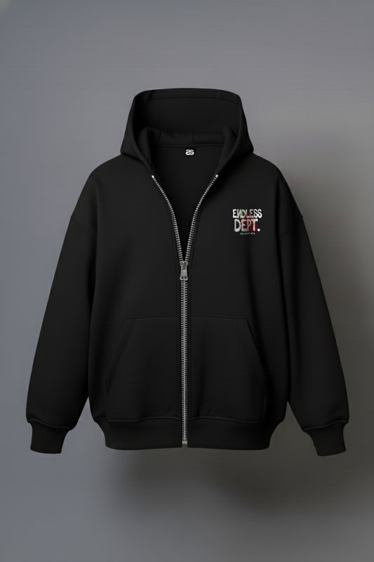 Zip Hoodie "DEPT"